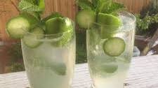 Mint-Cucumber Mojitos