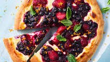 Mixed Berry Cheesecake Pizza Recipe | Woolworths