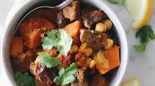 Moroccan Beef Tagine with sweet potato and dates