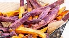 Multicolored Sweet Potato Fries in the Air Fryer