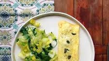 Mushroom and Cheese Omelet