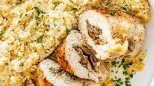 Mushroom Stuffed Chicken Breast
