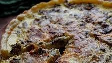 Mushroom Swiss Quiche