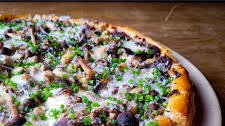 Mushroom Tart with Taleggio