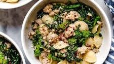 Orecchiette with Sausage and Broccoli Rabe