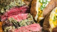 Parmesan Herb Crusted Beef Tenderloin