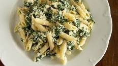 Penne With Spinach and Ricotta