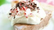 Peppermint French Silk Pie