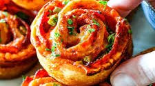 Pepperoni Pizza Pinwheels