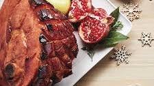 Pineapple And Ginger Glazed Ham