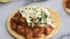 Pinto Bean Tacos