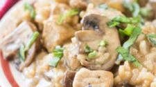 Pork Mushroom Risotto Recipe