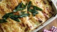 Pumpkin and sage cannelloni recipe