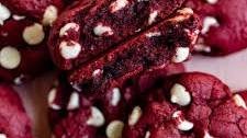 Quick Red Velvet Cake Mix Cookies