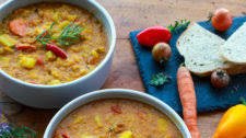 Red Lentil Stew with Root Vegetables