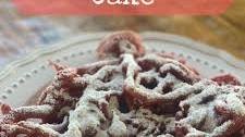 Red Velvet Funnel Cake