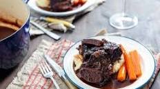 Red Wine–Braised Beef Short Ribs
