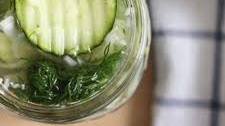 Refrigerator Sweet Dill Pickles