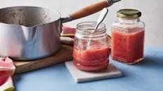 Rhubarb chutney