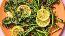 Roasted Broccolini with Lemon & Parmesan