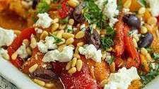Roasted Red Pepper & Feta Salad