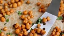 Roasted Sriracha Chickpeas
