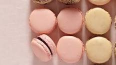 Rose Raspberry Macarons