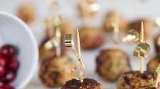 Sage and Cranberry Turkey Meatballs
