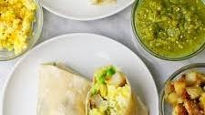 Salsa Verde Breakfast Burritos