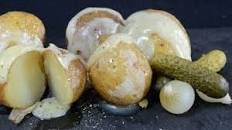 Salt Potatoes with Raclette