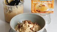Salted Caramel Apple Pecan Crunch Ice Cream