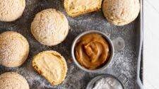 Salted Caramel Cream Puffs