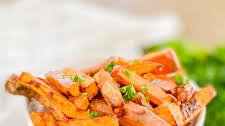 Salted Honey Sweet Potato Fries