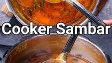 Sambar Recipe | Mix Vegetable Sambar in Cooker - 15 Mins