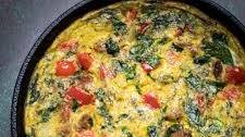Sausage and Spinach Frittata