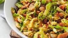 Sautéed Brussels Sprouts with Bacon