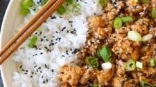 Sesame Ground Chicken
