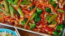 Sheet Pan Chicken Teriyaki and Veggies