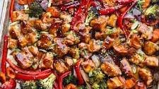 Sheet Pan Teriyaki Chicken and Vegetables