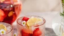 Simple Rosé Sangria with Berries & Lemon