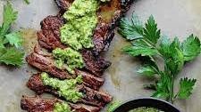 Skirt Steak Marinade Recipe with Chimichurri Recipe