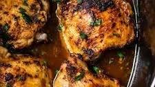 Slow Cooker Chicken Thighs