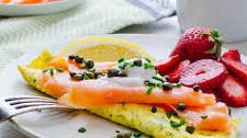 Smoked Salmon Omelette