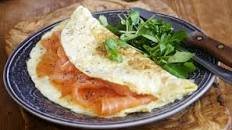 Smoked Salmon Omelette