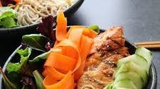 Soba Noodle Teriyaki Chicken Salad
