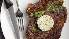 Sous Vide Ribeye Steak with Herb Butter