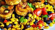 Southwest Shrimp and Succotash