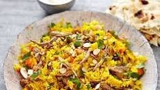 Spiced lamb pilaf