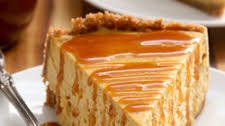 Spiced Pumpkin Cheesecake with Caramel Sauce