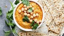 Spiced Roasted Carrot Hummus